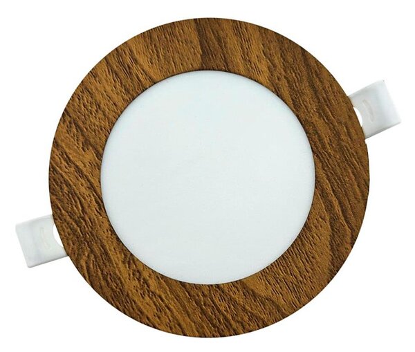 LED Лампа за окачен таван CIRCLE LED/6W/230V 4200K Ø 11,8 см кафяв