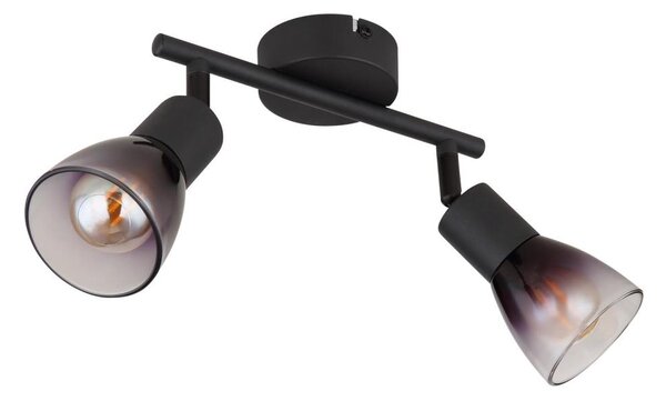 Globo 54312-2 - Спот SATELLA 2xE14/25W/230V черен