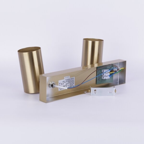 Globo 57911-2GO - Спот ROBBY 2xGU10/35W/230V златист