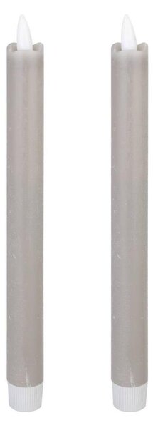 Eglo 422222 - К-кт 2x LED свещ ANDRAFIABE LED/1xAAA 24,5 см сив