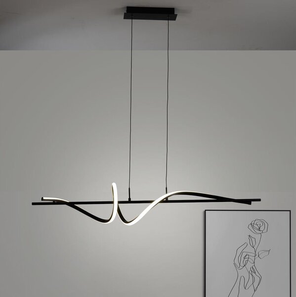 ONLI - LED Пендел TWIST LED/30W/230V 4000K черен