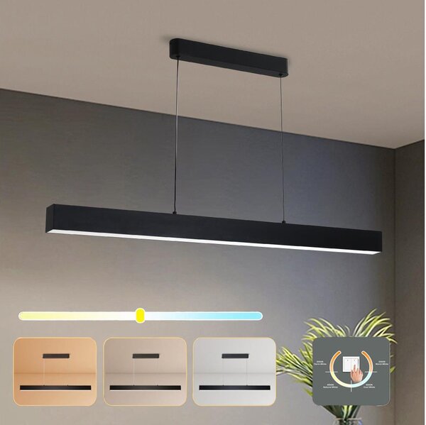 Brilagi - LED полилей SLEEKLINE LED/40W/230V 3000/4500/6000K черен