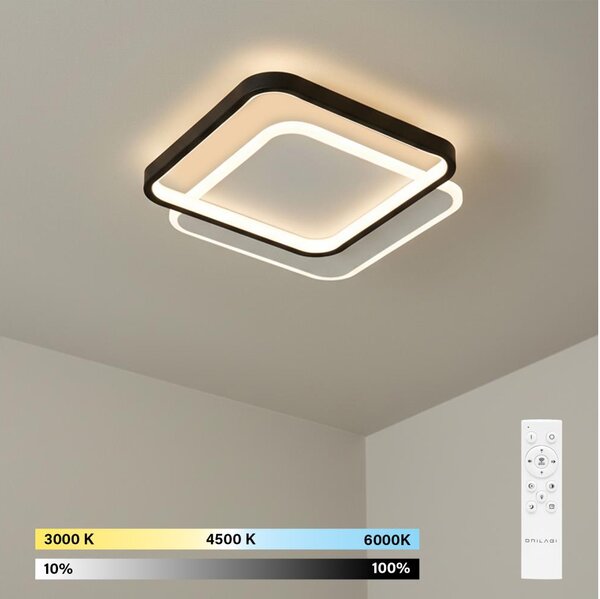 Brilagi - Димируемо таванно LED осветително тяло FLARE LED/43W/230V 3000/4000/6000K + с дистанционно управление