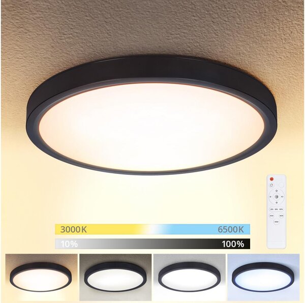 Brilagi-LED Димируема лампа ESTELA LED/36W/230V 3000-6500K ø 30 см черен + д.у