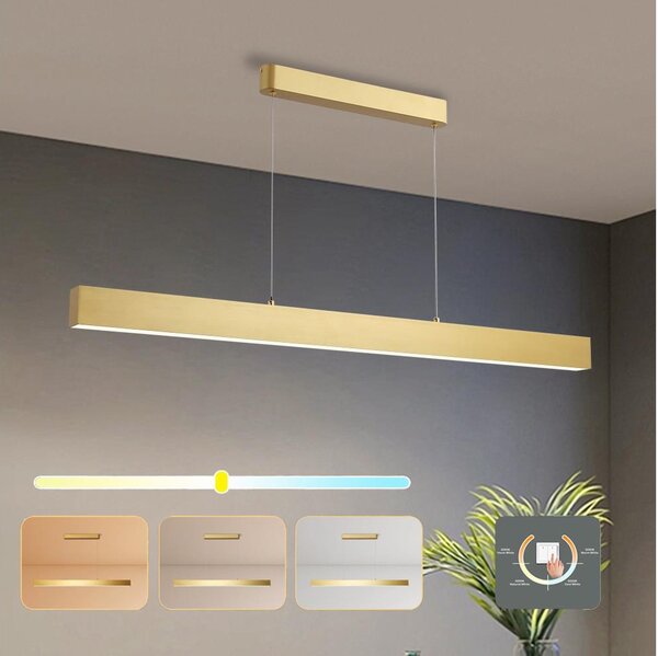 Brilagi - LED полилей SLEEKLINE LED/40W/230V 3000/4500/6000K злато