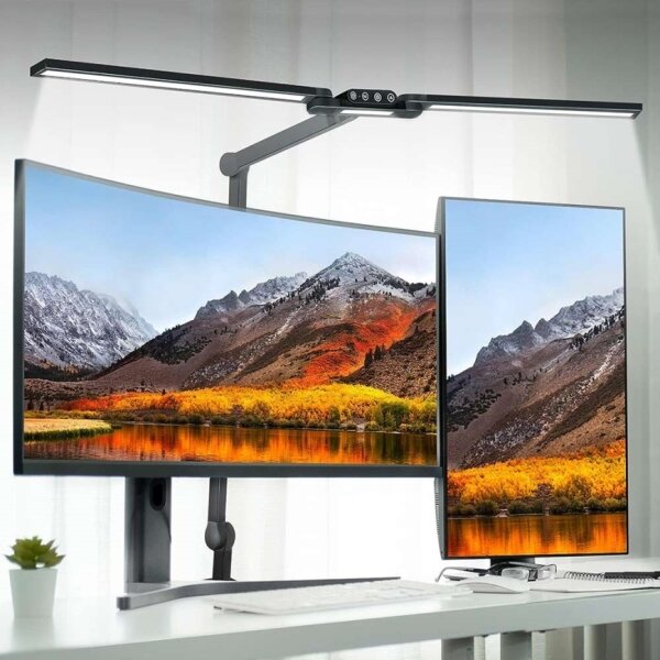 Brilagi - LED Димируема сензорна настолна лампа VARIO LED/24W/230V 3000-6500K черен