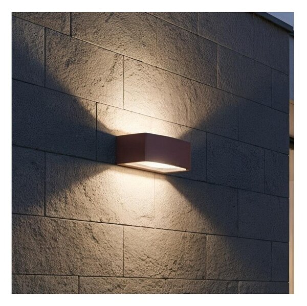 Ideal Lux - Екстериорен аплик ANDROMEDA 1xE27/60W/230V IP55 кафяв