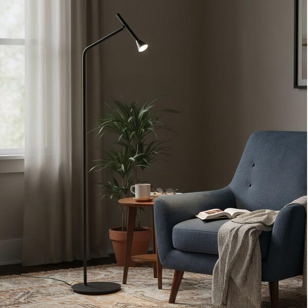 Ideal Lux - LED Лампион DIESIS LED/4,5W/230V CRI 95 черен