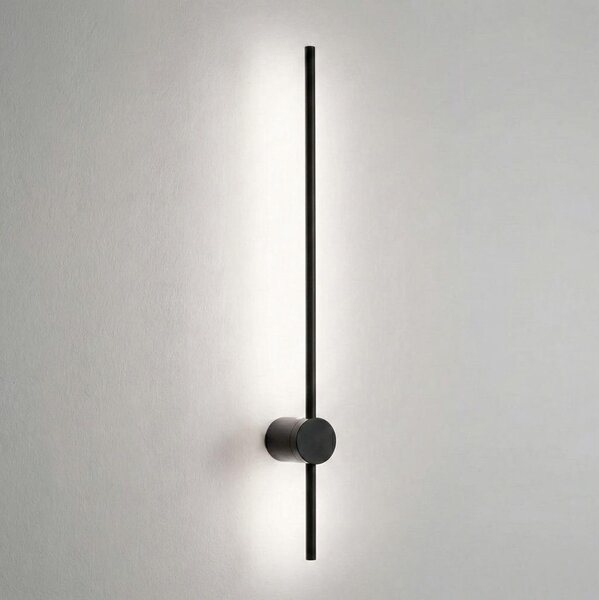 Ideal Lux - LED аплик ESSENCE LED/12W/230V 4000K 70 см CRI 90 черен
