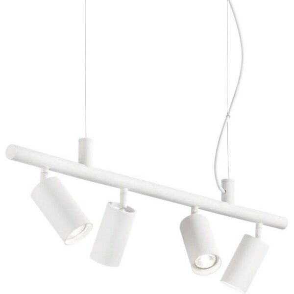 Ideal Lux - LED Пендел DYNAMITE 4xGU10/7W/230V CRI 90 бял