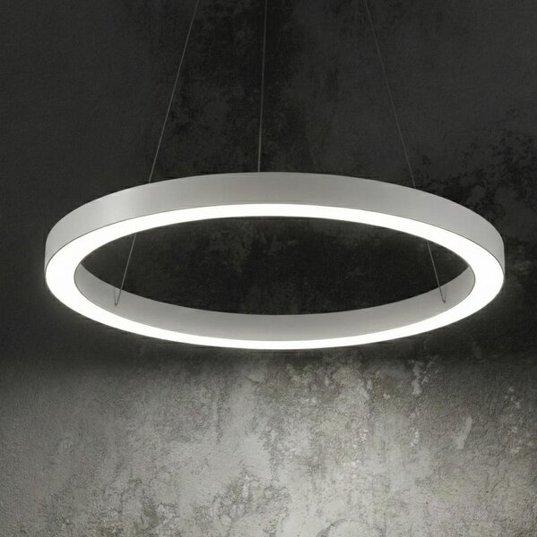 Ideal Lux - LED Пендел ORACLE LED/28W/230V 3000K Ø 50 см CRI 90 бял