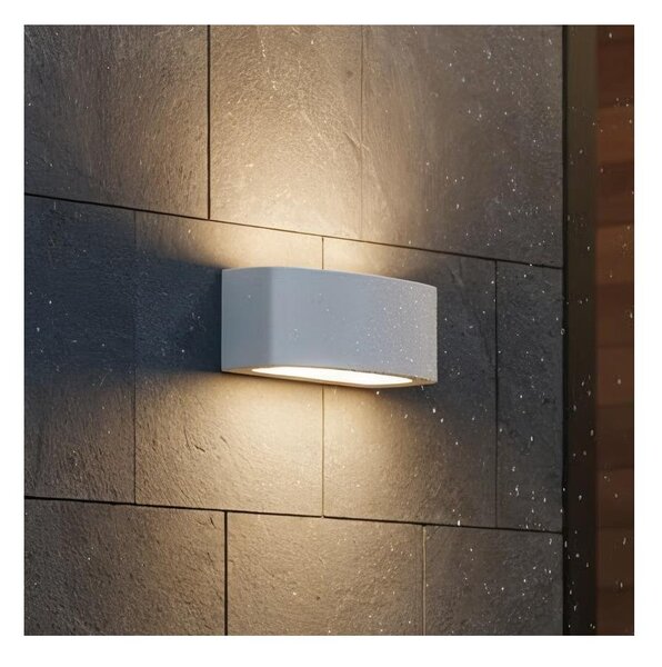 Ideal Lux - Екстериорен аплик ANDROMEDA 1xE27/60W/230V IP55 сив