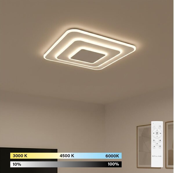 Brilagi - димируем LED плафон MODERN LED/72W/230V 3000-6000K + дистанционно управление