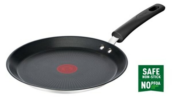 Тиган за Палачинки Tefal G7333855 Черен Неръждаема стомана Ø 25 cm