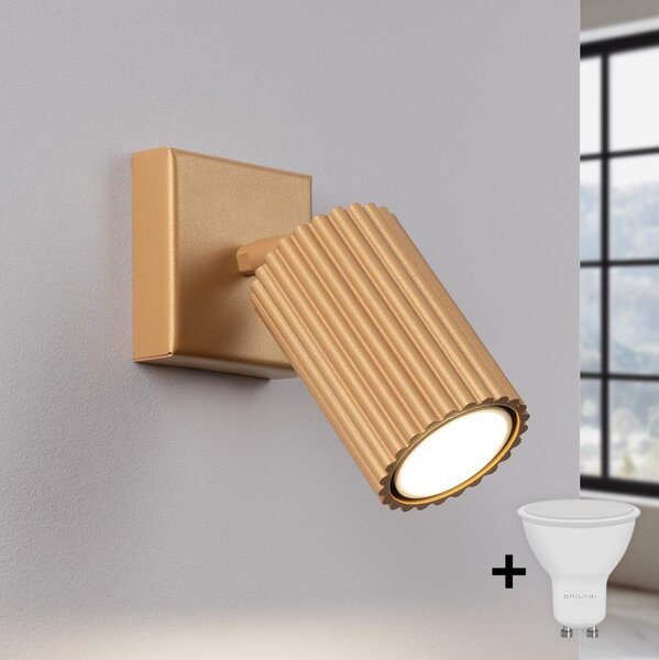 Brilagi - LED стенен спот CRESTO 1xGU10/10W/230V златист