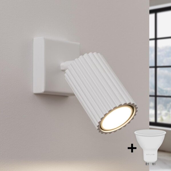 Brilagi - LED стенен спот CRESTO 1xGU10/10W/230V бял