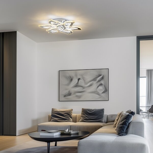 Brilagi - LED Димируем полилей за повърхностен монтаж TWIST LED/180W/230V 3000-6500K + д.у