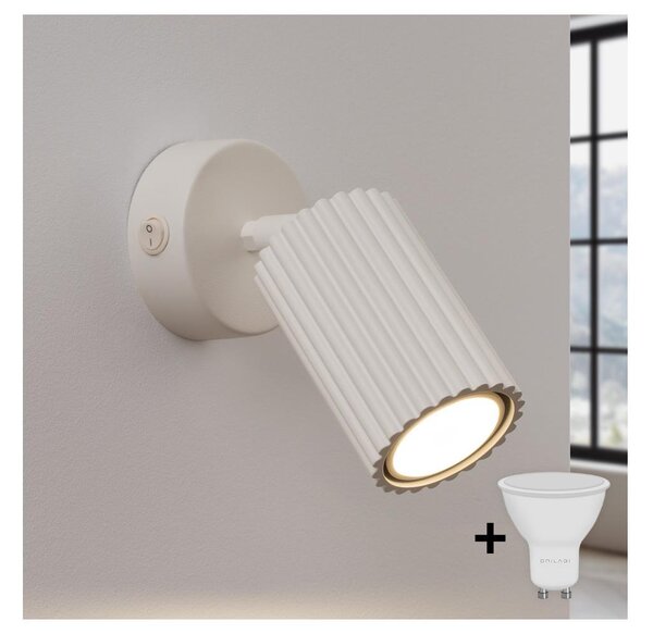 Brilagi - LED стенно точково осветително тяло CRESTO 1xGU10/10W/230V кремаво
