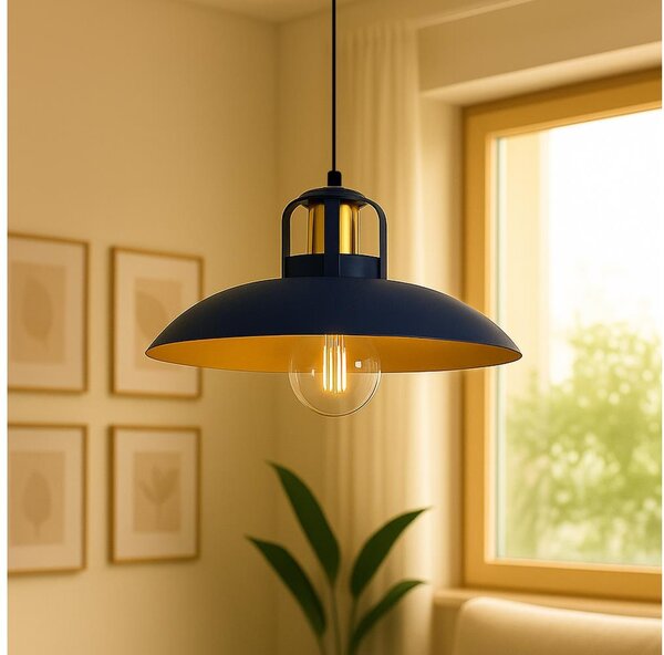 Brilagi - LED Пендел FLAMENGO 1xE27/60W/230V син