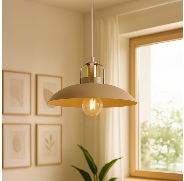 Brilagi - LED Пендел FLAMENGO 1xE27/60W/230V бежов