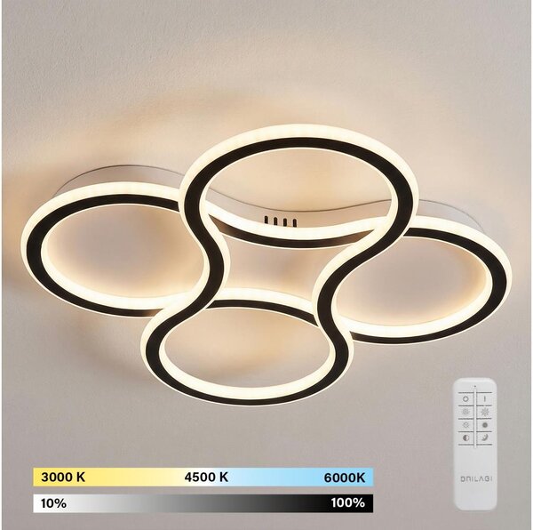 Brilagi - Димируем таванен плафон ORELLI LED/53W/230V 3000-6000K + дистанционно
