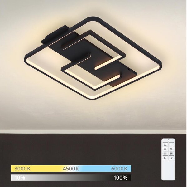 Brilagi - LED димируемо таванно осветително тяло FLARE LED/34W/230V 3000-6000K + ДУ