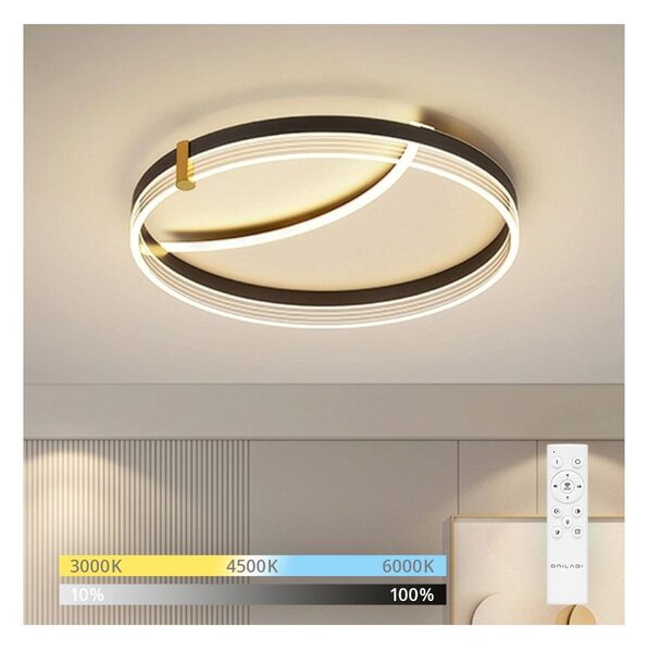 Brilagi - LED димируемо LED осветително тяло SIRELI LED/47W/230V 3000-6000K Ø 40 см + дистанционно управление