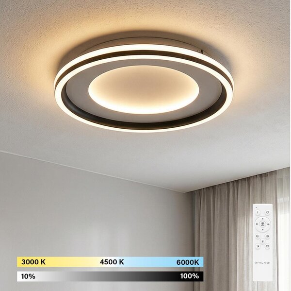Brilagi - Димируемо LED осветително тяло TRIVARO LED/72W/230V 3000-6000K Ø 40 см + с дистанционно управление
