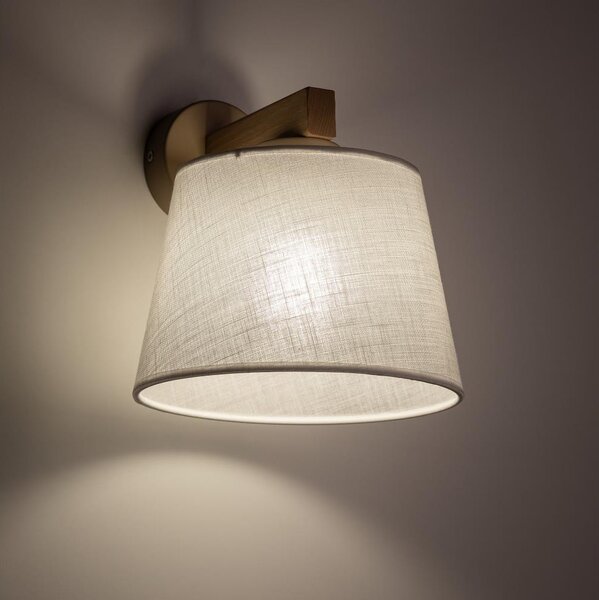 Brilagi - Настенна лампа LATTE SABIA 1xE27/15W/230V, бор/бял