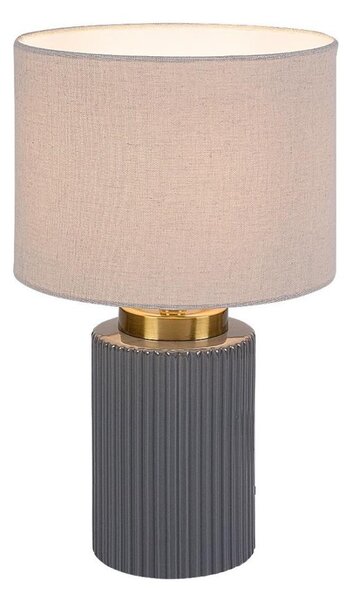 Rabalux 74045 - Настолна лампа GLOVY 1xE14/40W/230V сива