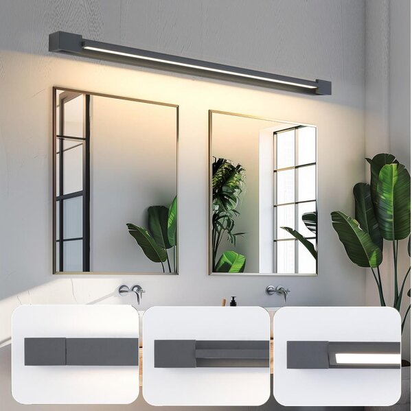Brilagi-LED Осветление за огледало за баня AQUA LINE LED/36W/230V 120 cm IP44 антрацит