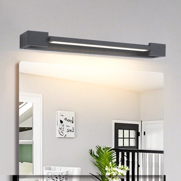 Brilagi - LED Баня. осветление за огледало AQUA LINE LED/12W/230V 45 cm IP44 антрацит