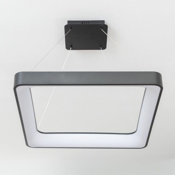 Brilagi - димируем LED полилей на кабел FALCON II LED/125W/230V 60x60 cm черен + с дистанционно управление