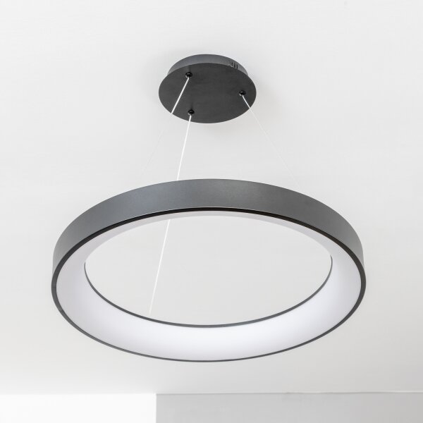 Brilagi - LED полилей с възможност за димиране на кабел FALCON II LED/99W/230V Ø 60 см черен + ДУ