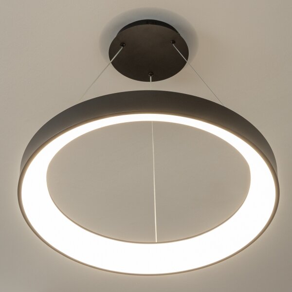 Brilagi - LED полилей с възможност за димиране на кабел FALCON II LED/99W/230V Ø 60 см черен + ДУ