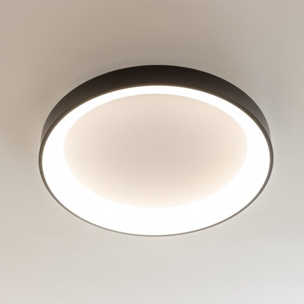 Brilagi - димируем LED плафон FALCON II LED/99W/230V Ø 60 cm черен +ДУ