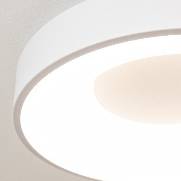 Brilagi - Димируем LED плафон FALCON II LED/67W/230V Ø 40 см бял + дистанционно управление