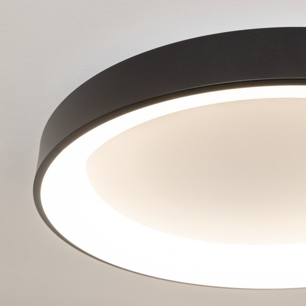 Brilagi - димируем LED плафон FALCON II LED/99W/230V Ø 60 cm черен +ДУ