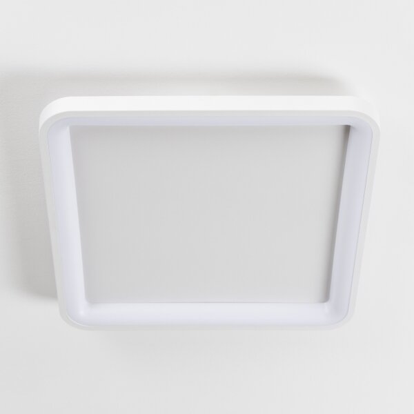 Brilagi - Димируемо LED таванно осветително тяло FALCON SLIM LED/50W/230V 50x50 cm бяло + с дистанционно управление