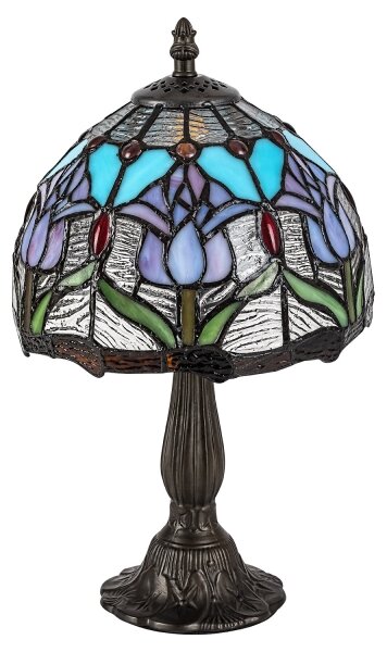 Brilagi - Tiffany витражна настолна лампа LORAS 1xE14/40W/230V
