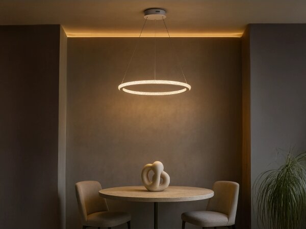 LED димируем полилей на кабел LED/90W/230V 3000-6500K Ø 60 cm + ДУ