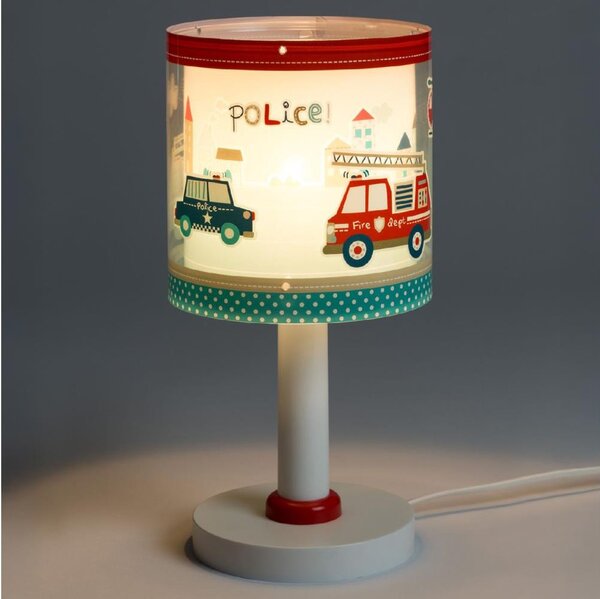 Dalber 60611N - LED детска лампа POLICE 1xG4/4W/230V пъстроцветна