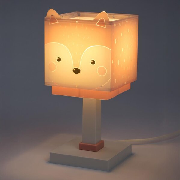 Dalber 64581N - LED детска лампа LITTLE FOX 1xG4/4W/230V розова