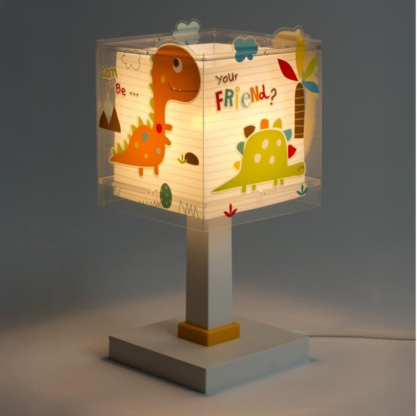 Dalber 73451N - LED детска лампа DINOS 1xG4/4W/230V пъстроцветна