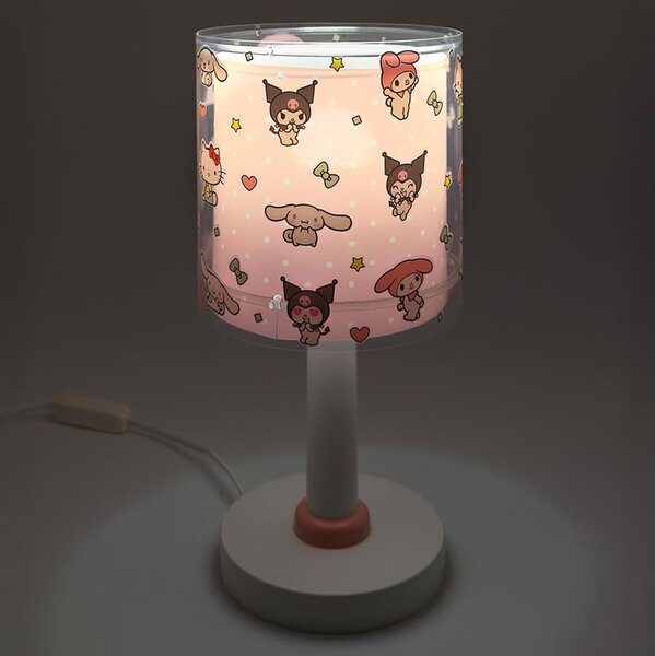Dalber 41251 - LED детска лампа HELLO KITTY&FRIENDS 1xG4/4W/230V розова