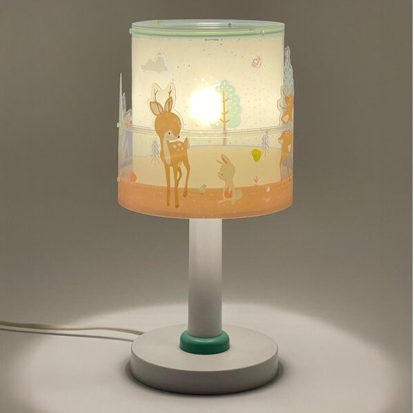 Dalber 61271N - LED детска нощна лампа LOVING DEER 1xG4/4W/230V пъстроцветна