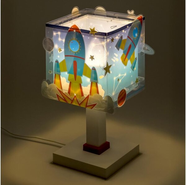 Dalber 63351N - LED детска нощна лампа ROCKET 1xG4/4W/230V в многоцветен дизайн