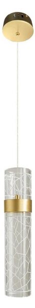 LED полилей на кабел LAGOS LED/8W/230V златист