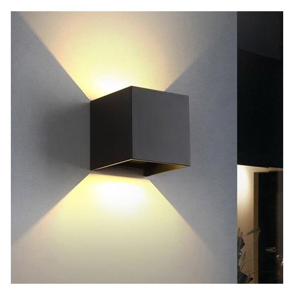 Immax 08510L - LED външно стенно осветително тяло DICE LED/6W/230V 3000K IP65