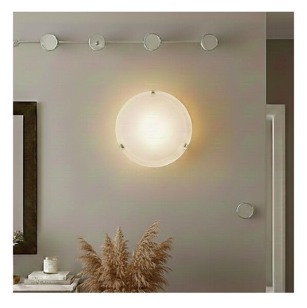 Eglo 32599 - LED таванно осветително тяло SALOME LED/11W/230V Ø 30 см алабастрово стъкло